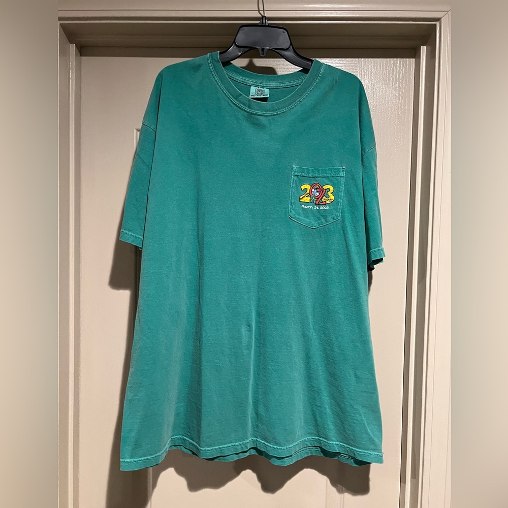 Comfort Colors 2XL Green Graphic T-Shirt
